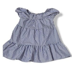 NWOT Stitch Fix Persaya Girl Blue White Striped Dress Size XS